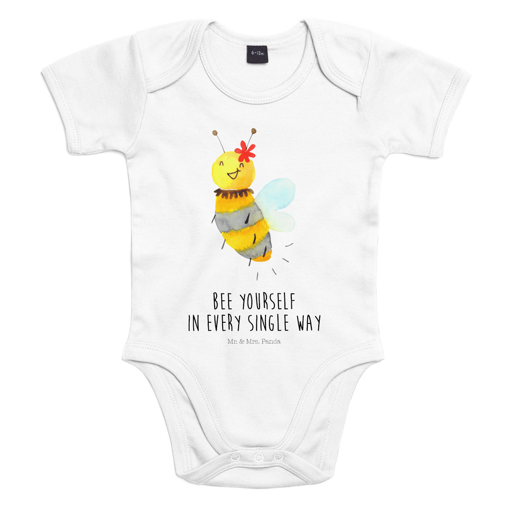 Organic Baby Body Biene Blume Babykleidung, Babystrampler, Strampler, Wickelbody, Baby Erstausstattung, Junge, Mädchen, Biene, Wespe, Hummel