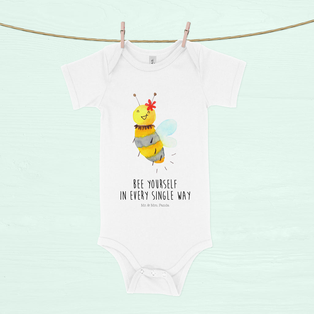Organic Baby Body Biene Blume Babykleidung, Babystrampler, Strampler, Wickelbody, Baby Erstausstattung, Junge, Mädchen, Biene, Wespe, Hummel