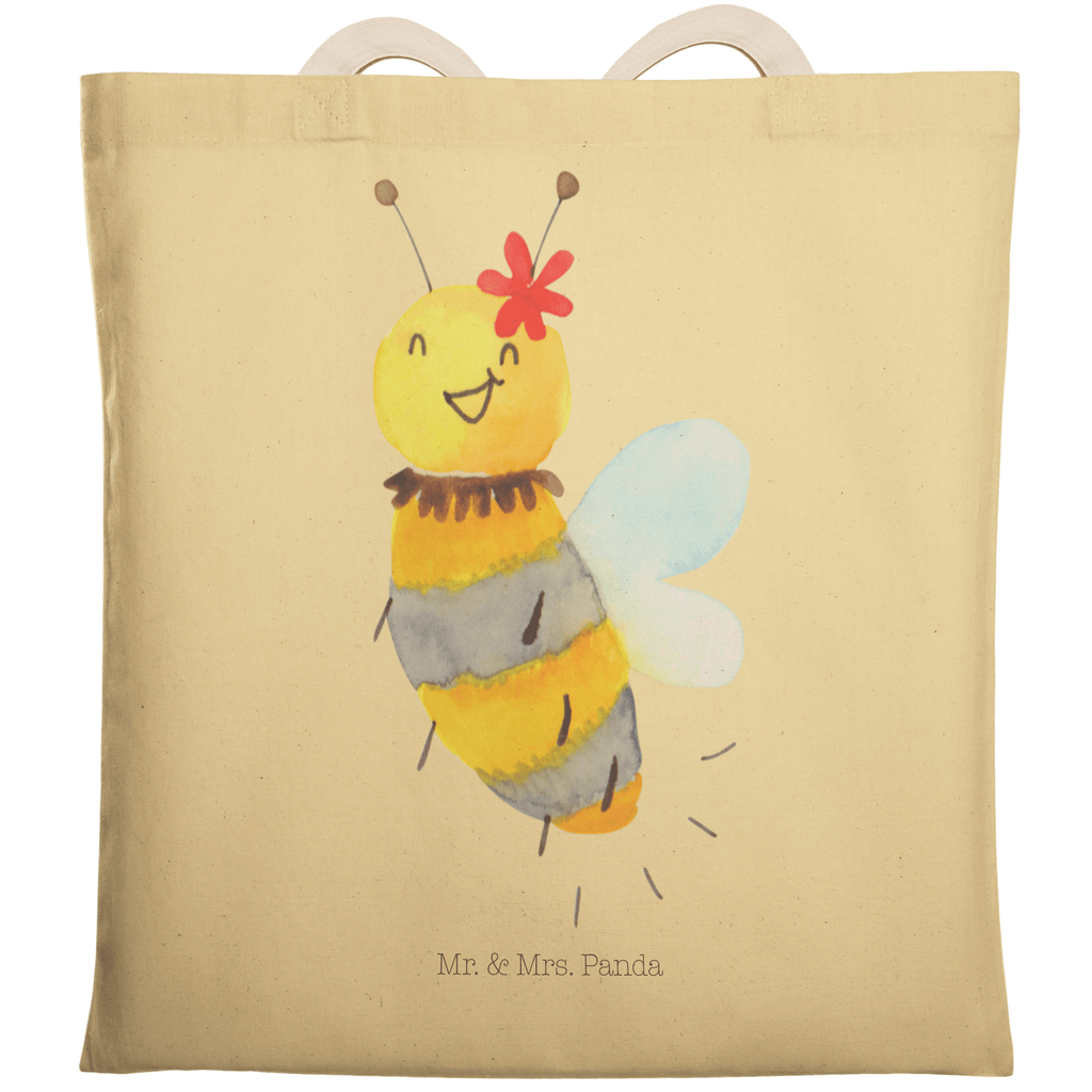 Einkaufstasche Biene Blume Tragetasche, Tasche, Beutel, Stofftasche, Baumwolltasche, Umhängetasche, Shopper, Biene, Wespe, Hummel
