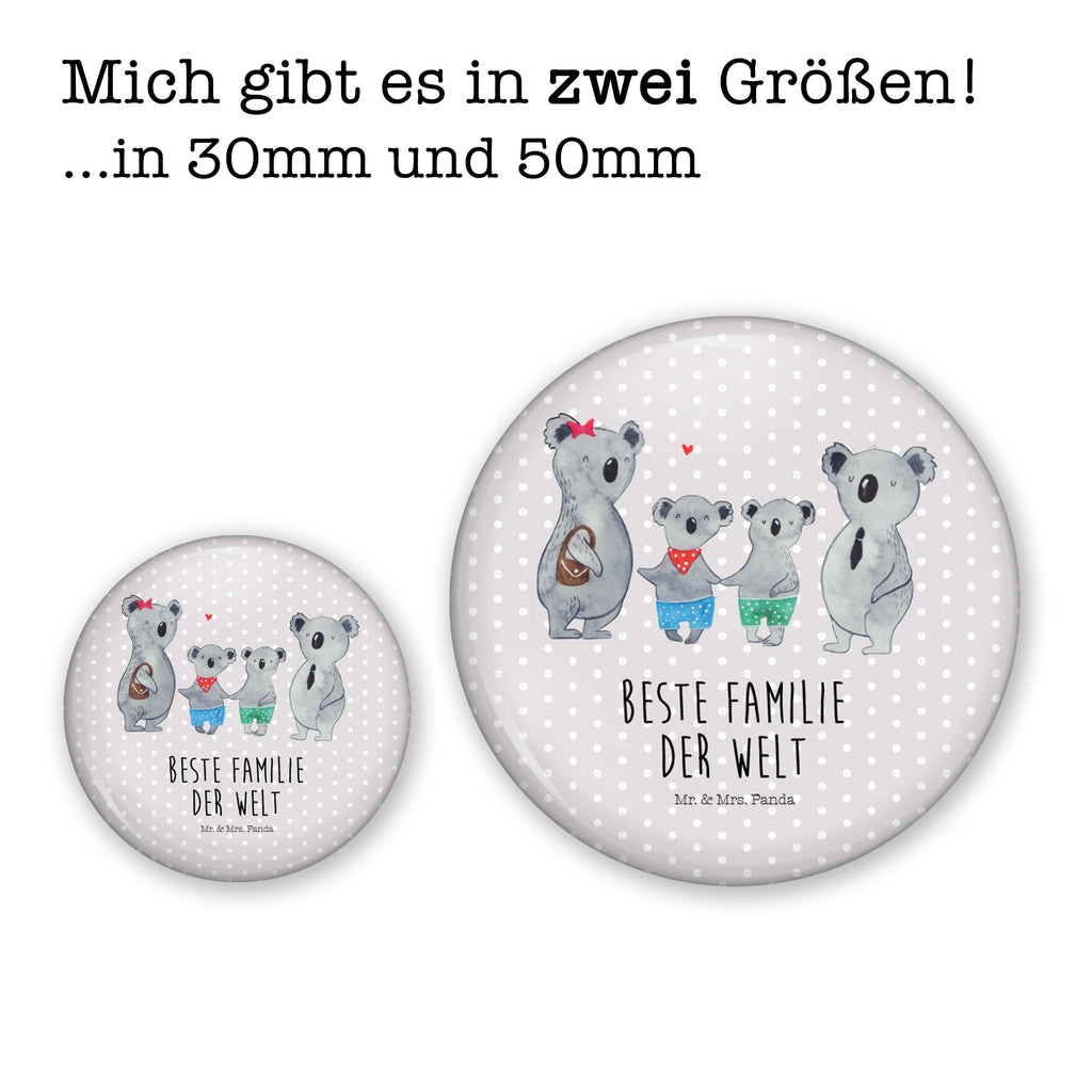 50mm Button Koala Familie zwei 50mm Button, Button, Pin, Anstecknadel, Familie, Vatertag, Muttertag, Bruder, Schwester, Mama, Papa, Oma, Opa, Koala, Koalabär, beste Familie, Familienzeit, Familienleben, Koalafamilie, Lieblingsfamilie