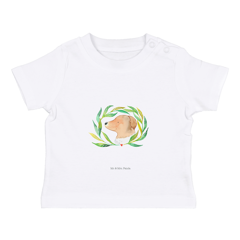 Organic Baby Shirt Hund Ranke Baby T-Shirt, Jungen Baby T-Shirt, Mädchen Baby T-Shirt, Shirt, Hund, Hundemotiv, Haustier, Hunderasse, Tierliebhaber, Hundebesitzer, Sprüche, Ranke, Therapie, Selbsttherapie, Hundeliebe, Hundeglück, Hunde