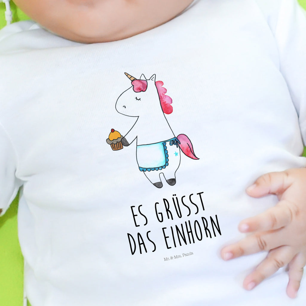 Organic Baby Shirt Einhorn Muffin Baby T-Shirt, Jungen Baby T-Shirt, Mädchen Baby T-Shirt, Shirt, Einhorn, Einhörner, Einhorn Deko, Pegasus, Unicorn, Geburtstag, Backen, Muffin, Kekse, Geburtstagsgrüße, Glückwünsche, Liebesgrüße, Grüße