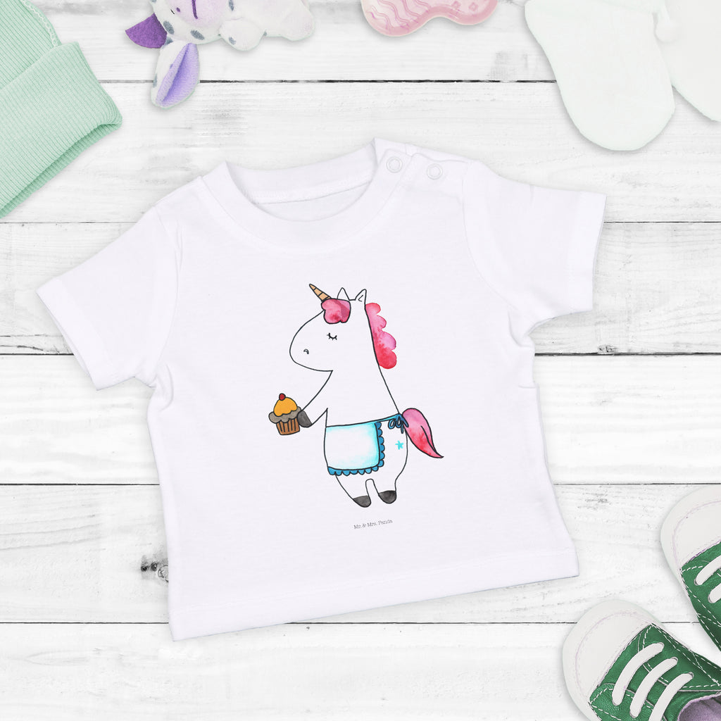 Organic Baby Shirt Einhorn Muffin Baby T-Shirt, Jungen Baby T-Shirt, Mädchen Baby T-Shirt, Shirt, Einhorn, Einhörner, Einhorn Deko, Pegasus, Unicorn, Geburtstag, Backen, Muffin, Kekse, Geburtstagsgrüße, Glückwünsche, Liebesgrüße, Grüße