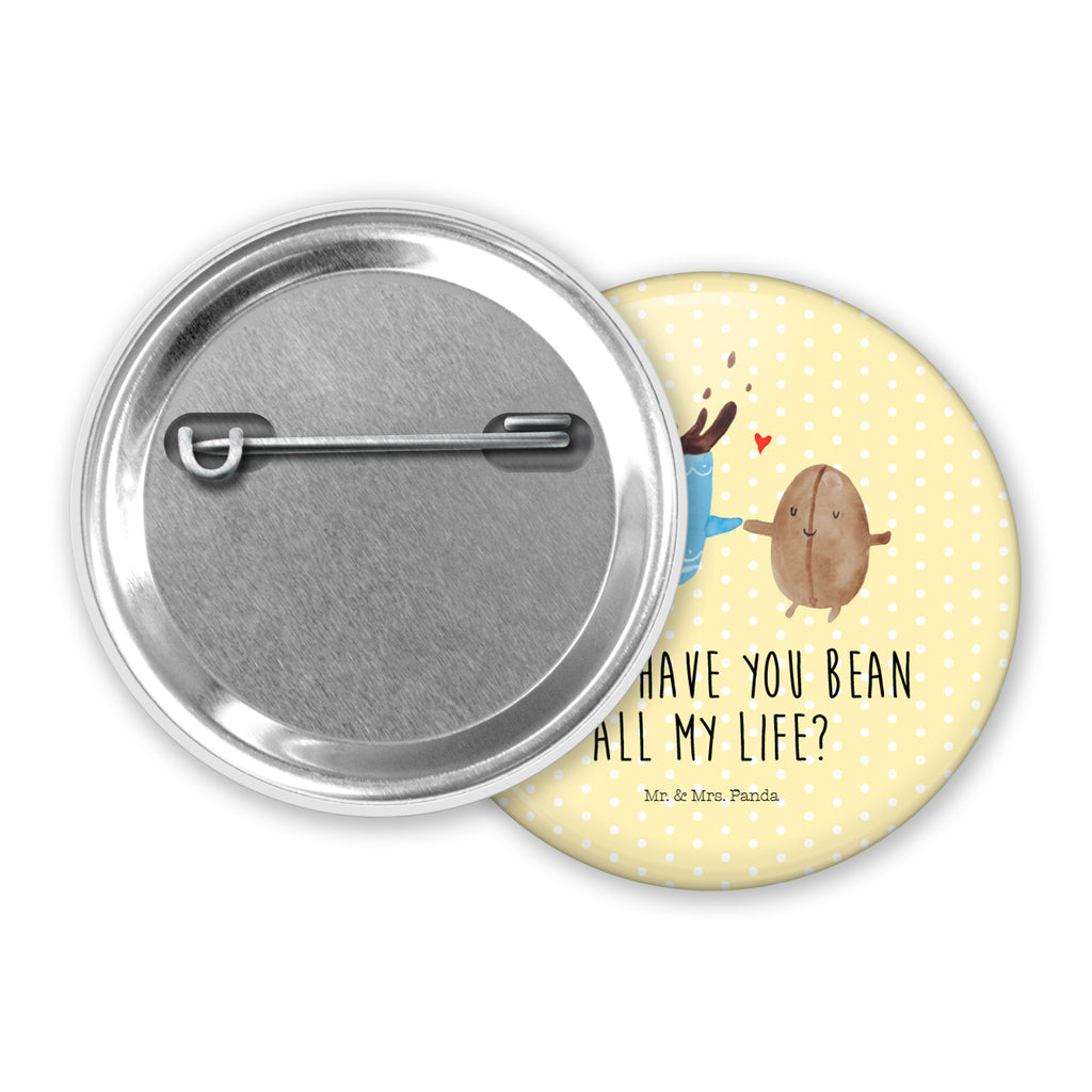 50mm Button Kaffee Bohne 50mm Button, Button, Pin, Anstecknadel, Tiermotive, Gute Laune, lustige Sprüche, Tiere, Kaffee, Kaffeebohne, Genuss, Zufriedenheit, Glück