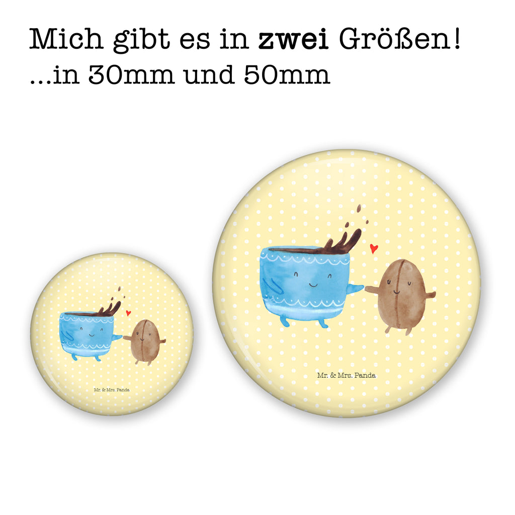 50mm Button Kaffee Bohne 50mm Button, Button, Pin, Anstecknadel, Tiermotive, Gute Laune, lustige Sprüche, Tiere, Kaffee, Kaffeebohne, Genuss, Zufriedenheit, Glück