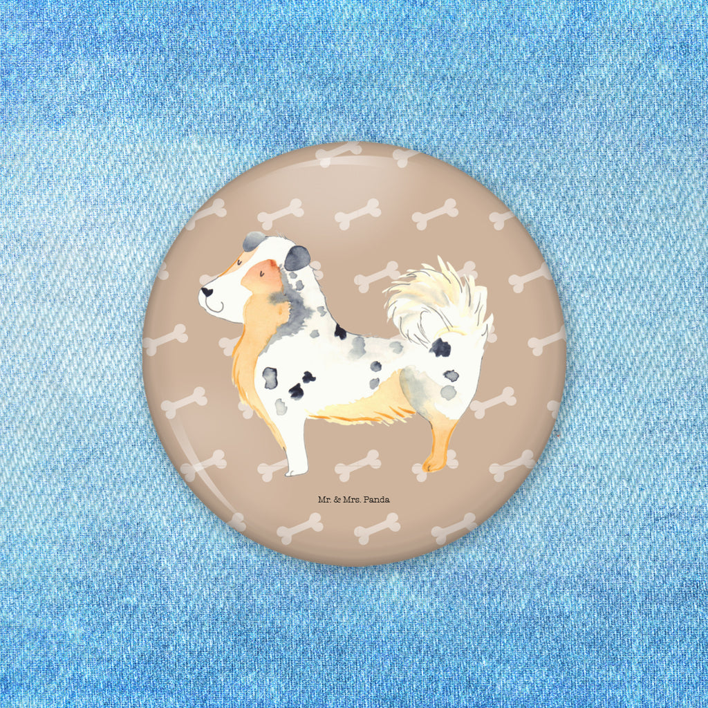 50mm Button Australien Shepherd 50mm Button, Button, Pin, Anstecknadel, Hund, Hundemotiv, Haustier, Hunderasse, Tierliebhaber, Hundebesitzer, Sprüche, Australien Shepherd, Shepherd, Hundeliebe, Familienhund, Spruch