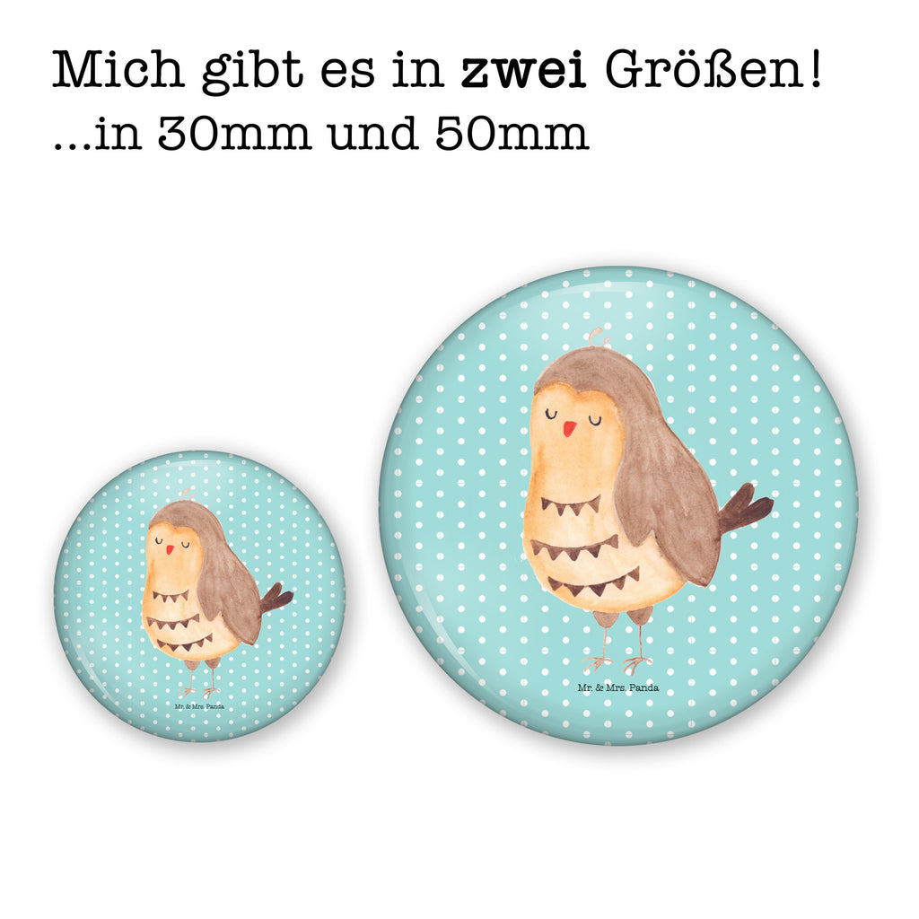50mm Button Eule Zufrieden 50mm Button, Button, Pin, Anstecknadel, Eule, Eule Spruch, Eule deko, Owl, Liebe Spruch, Romantisch, Wortspiel lustig, Spruch schön, Geschenk Hochzeitstag