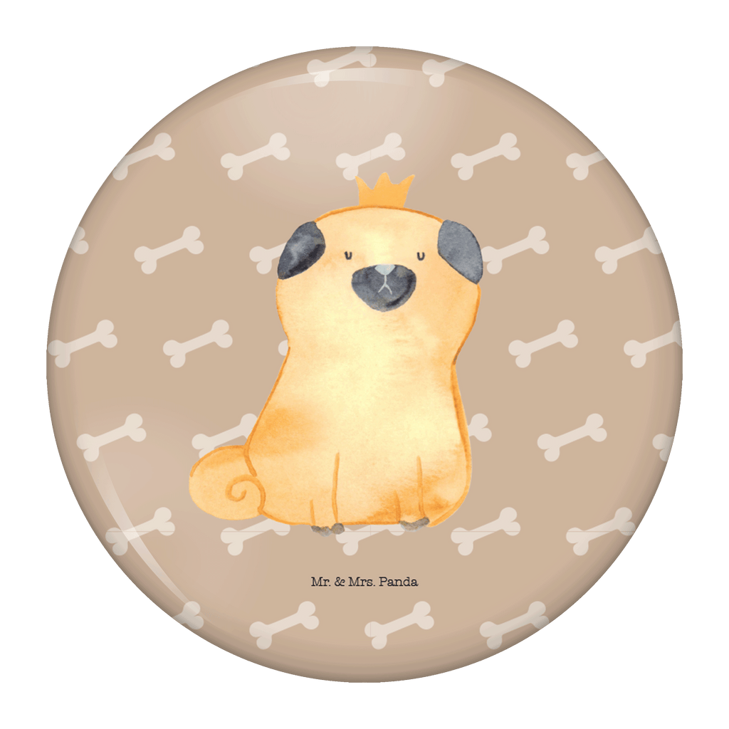 50mm Button Mops Krone 50mm Button, Button, Pin, Anstecknadel, Hund, Hundemotiv, Haustier, Hunderasse, Tierliebhaber, Hundebesitzer, Sprüche, Mops, allergisch, kinderlos, Hausregel, Hundebesitzer. Spruch, lustig