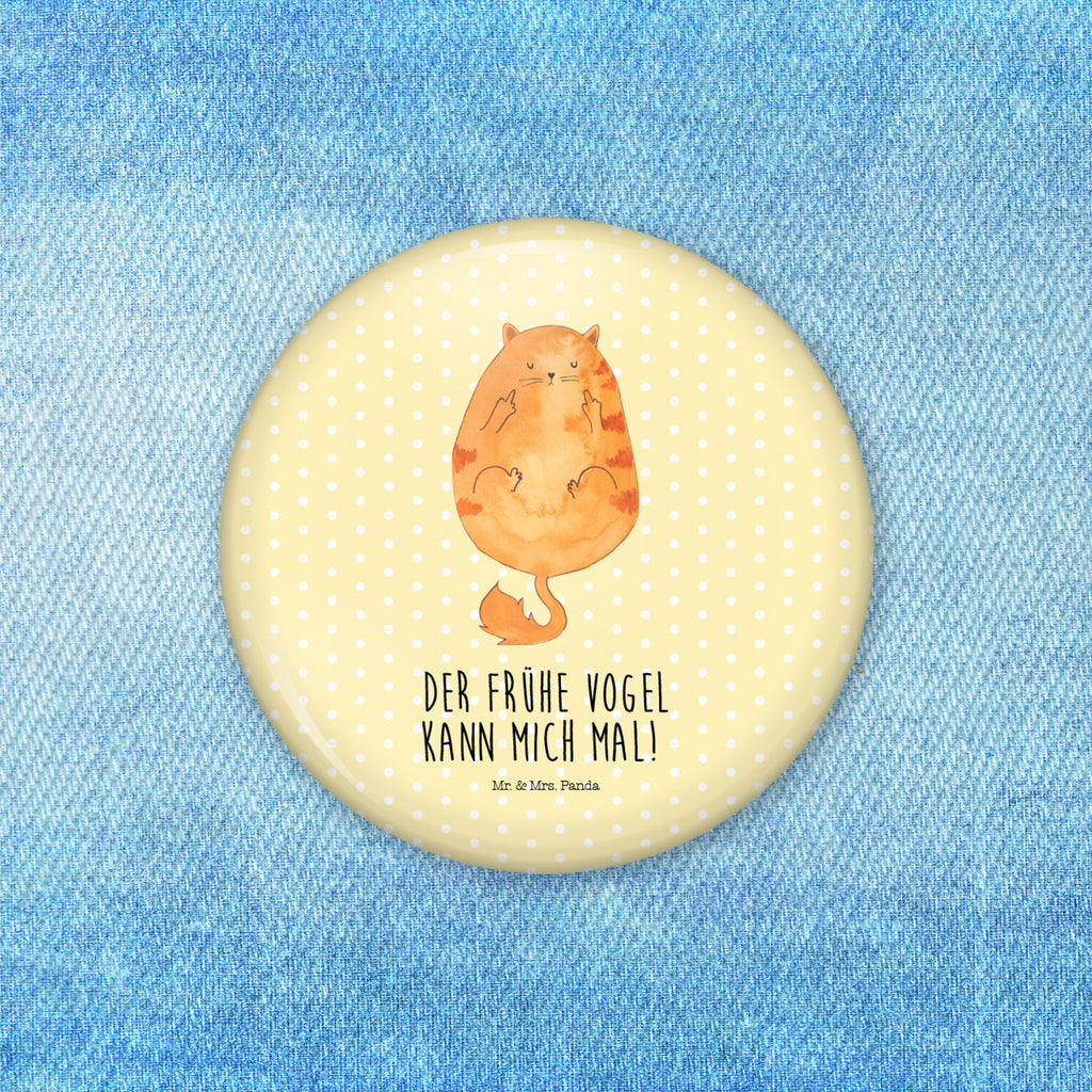 50mm Button Katze Frühaufsteher 50mm Button, Button, Pin, Anstecknadel, Katze, Katzenmotiv, Katzenfan, Katzendeko, Katzenfreund, Katzenliebhaber, Katzenprodukte, Katzenartikel, Katzenaccessoires, Katzensouvenirs, Katzenliebhaberprodukte, Katzenmotive, Der frühe Vogel kann mich mal, Morgenmuffel, Frühaufsteher, Kaffee, Katzen, Kater, Mietze