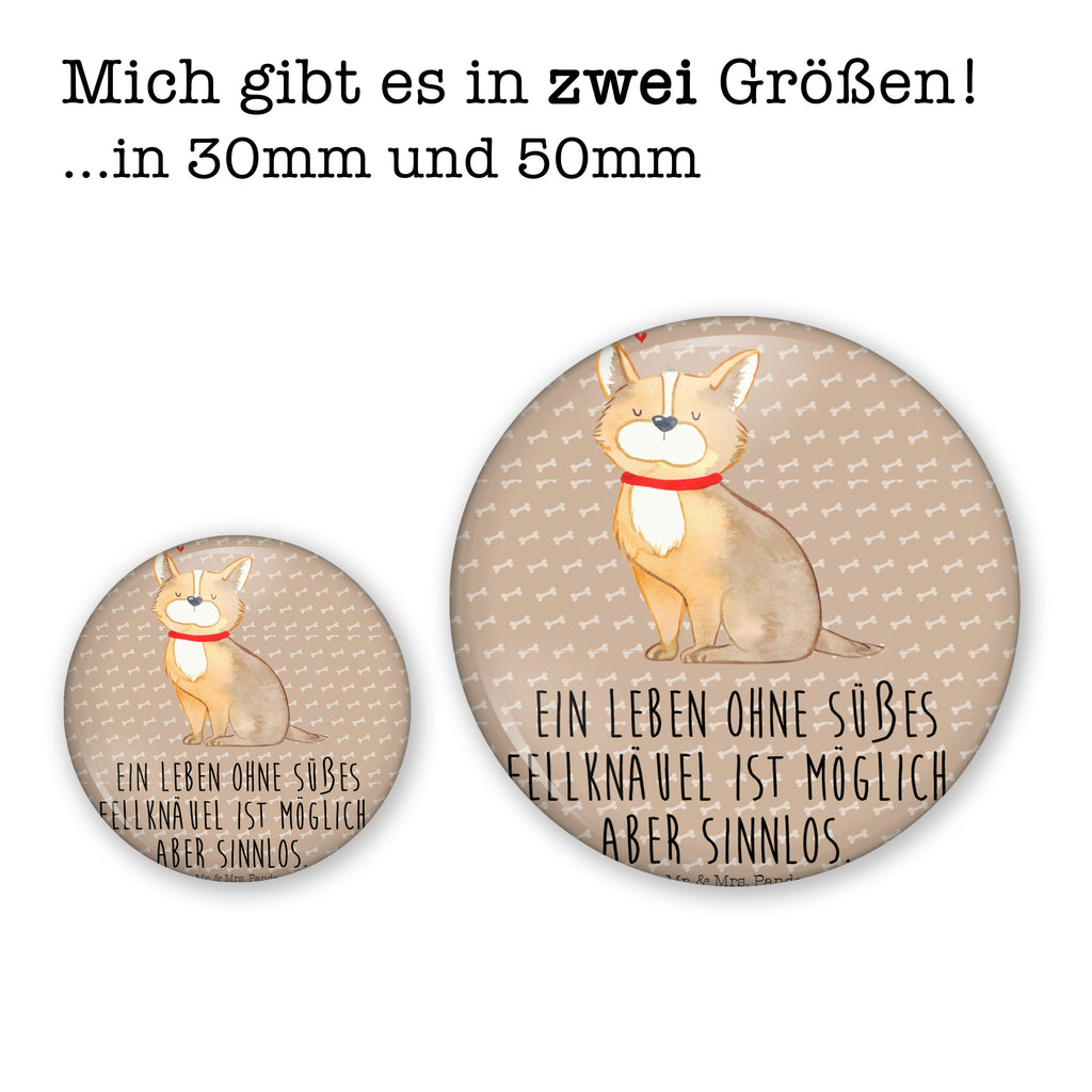 50mm Button Hundeglück 50mm Button, Button, Pin, Anstecknadel, Hund, Hundemotiv, Haustier, Hunderasse, Tierliebhaber, Hundebesitzer, Sprüche, Corgie, Hundeliebe, Spruch, Hundemama, Liebe
