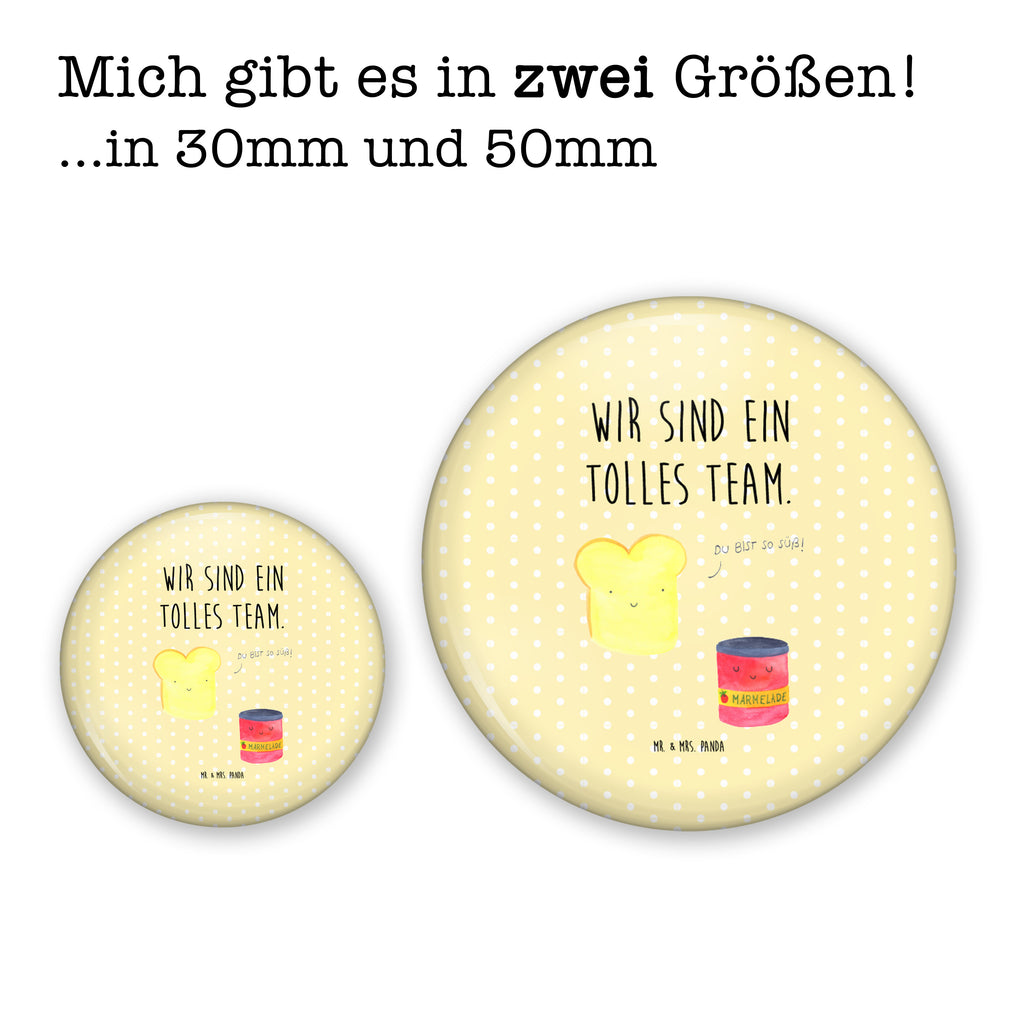 50mm Button Toast & Marmelade 50mm Button, Button, Pin, Anstecknadel, Tiermotive, Gute Laune, lustige Sprüche, Tiere, Toast, Marmelade, Dreamteam, süße Postkarte, süß, Küche Deko, Küche Spruch, Frühstück Einladung, Brot, Toastbrot
