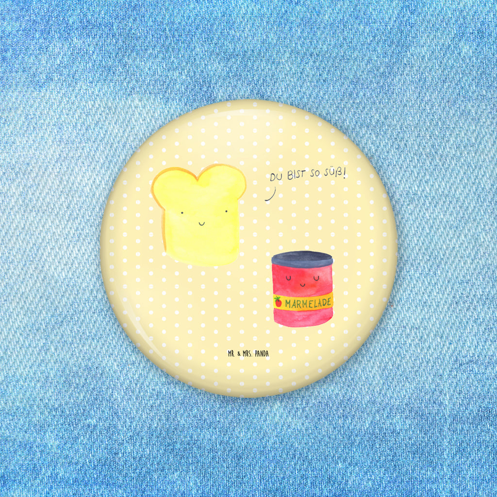 50mm Button Toast & Marmelade 50mm Button, Button, Pin, Anstecknadel, Tiermotive, Gute Laune, lustige Sprüche, Tiere, Toast, Marmelade, Dreamteam, süße Postkarte, süß, Küche Deko, Küche Spruch, Frühstück Einladung, Brot, Toastbrot