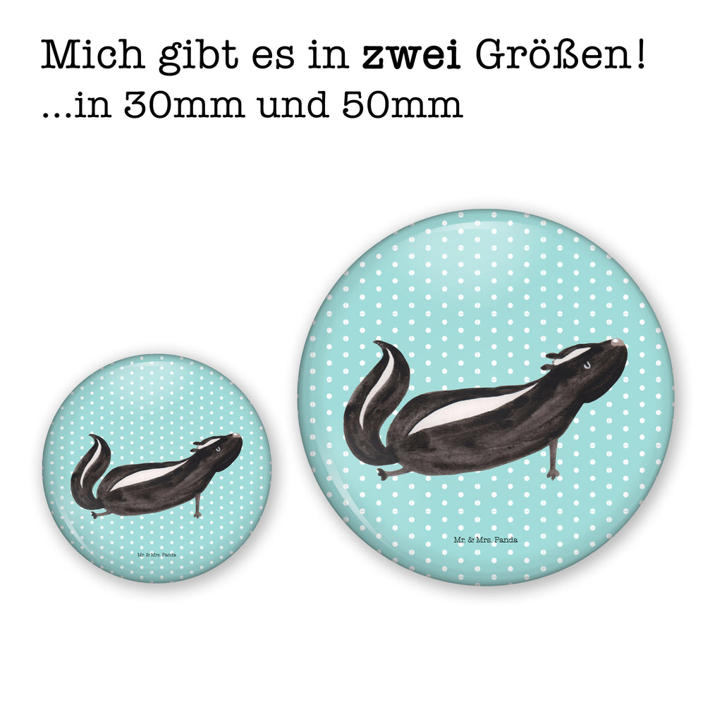 50mm Button Stinktier Yoga 50mm Button, Button, Pin, Anstecknadel, Stinktier, Skunk, Wildtier, Raubtier, Stinker, Stinki, Yoga, Namaste, Lebe, Liebe, Lache