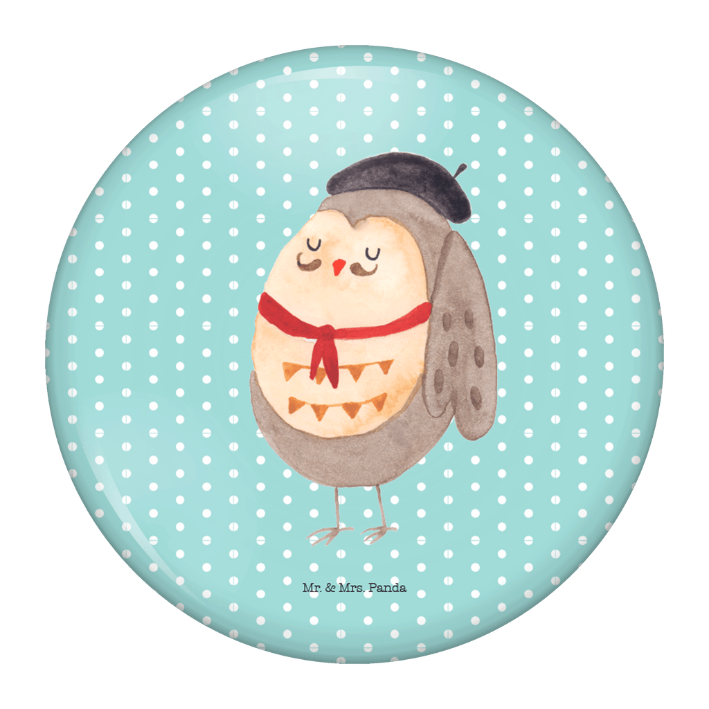 50mm Button Eule Französisch 50mm Button, Button, Pin, Anstecknadel, Eule, Eulen, Eule Deko, Owl, hibou, La vie est belle, das Leben ist schön, Spruch schön, Spruch Französisch, Frankreich