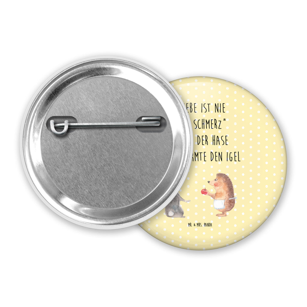 50mm Button Liebe ist nie ohne Schmerz 50mm Button, Button, Pin, Anstecknadel, Tiermotive, Gute Laune, lustige Sprüche, Tiere, Igel und Hase, Igel, Hase, Liebe Spruch, Liebeskummer Geschenk, Herzschmerz, Trösten, Trennungsschmerz, Spruch romantisch