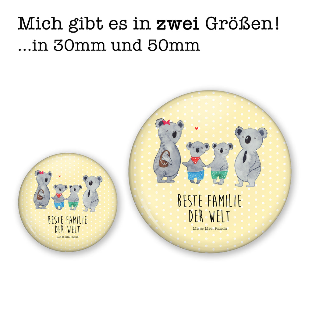50mm Button Koala Familie zwei 50mm Button, Button, Pin, Anstecknadel, Familie, Vatertag, Muttertag, Bruder, Schwester, Mama, Papa, Oma, Opa, Koala, Koalabär, beste Familie, Familienzeit, Familienleben, Koalafamilie, Lieblingsfamilie