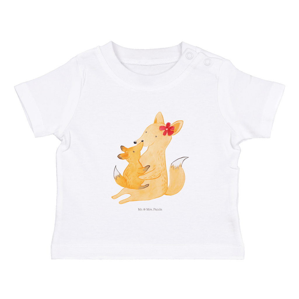 Organic Baby Shirt Fuchs Mama & Kind Baby T-Shirt, Jungen Baby T-Shirt, Mädchen Baby T-Shirt, Shirt, Familie, Vatertag, Muttertag, Bruder, Schwester, Mama, Papa, Oma, Opa, Mutter, Tochter, Lieblingstochter, Beste Tochter, Geschenk