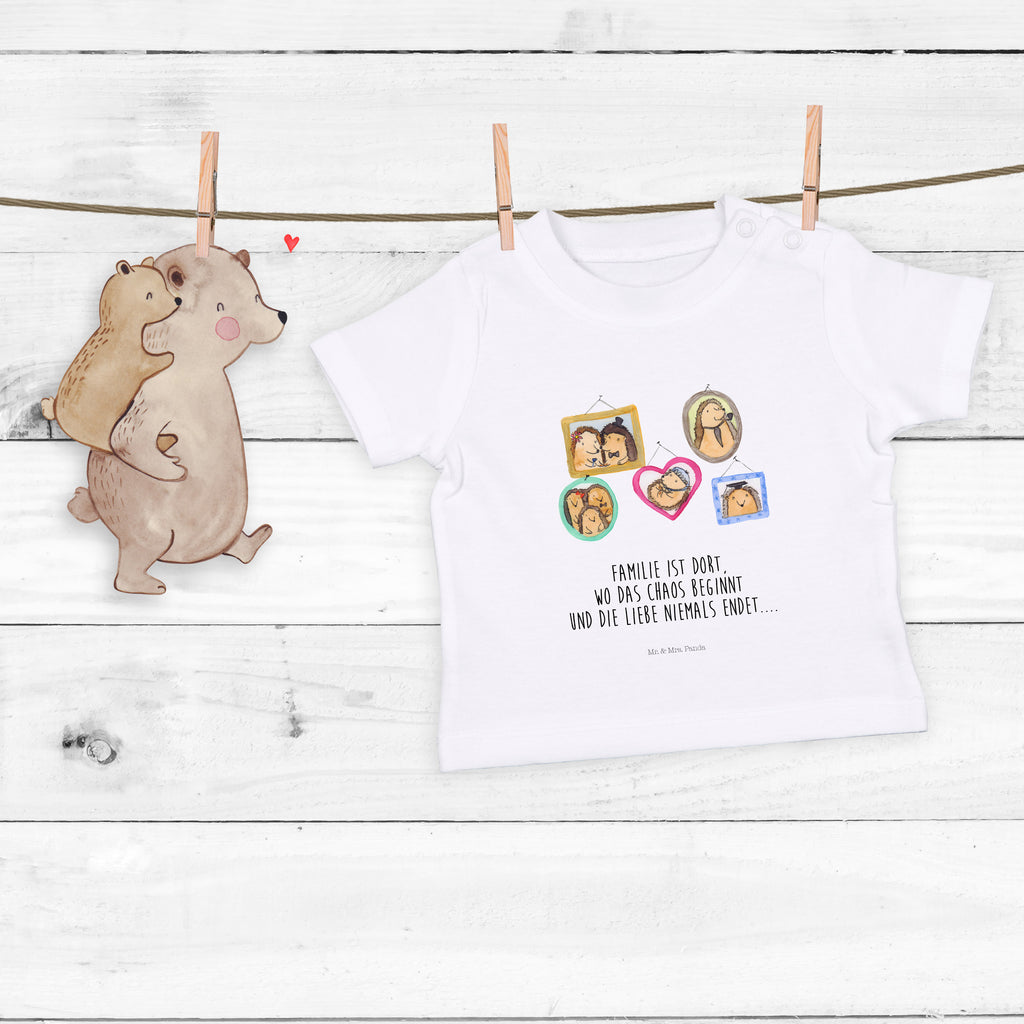 Organic Baby Shirt Igel Familie Baby T-Shirt, Jungen Baby T-Shirt, Mädchen Baby T-Shirt, Shirt, Familie, Vatertag, Muttertag, Bruder, Schwester, Mama, Papa, Oma, Opa, Liebe, Igel, Bilder, Zusammenhalt, Glück