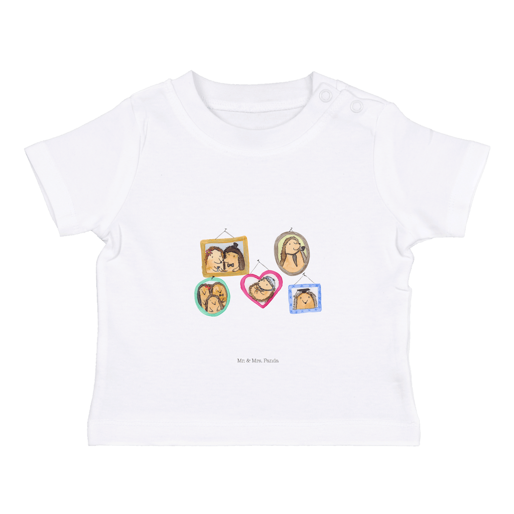 Organic Baby Shirt Igel Familie Baby T-Shirt, Jungen Baby T-Shirt, Mädchen Baby T-Shirt, Shirt, Familie, Vatertag, Muttertag, Bruder, Schwester, Mama, Papa, Oma, Opa, Liebe, Igel, Bilder, Zusammenhalt, Glück