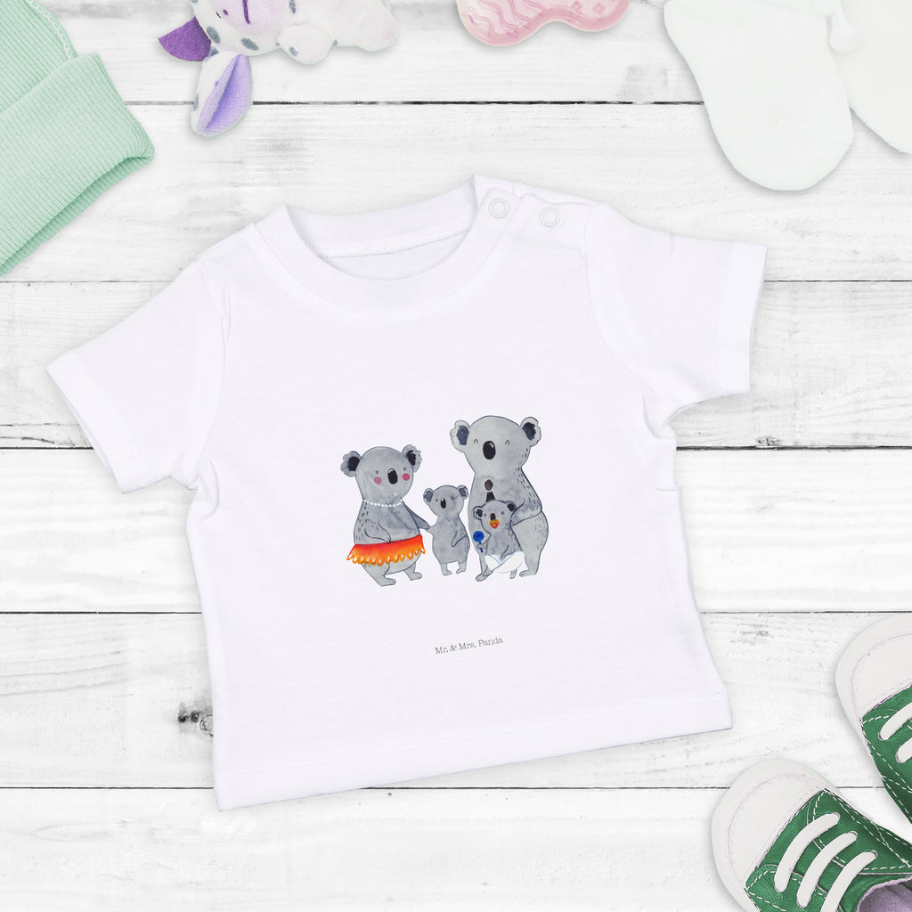 Organic Baby Shirt Koala Familie Baby T-Shirt, Jungen Baby T-Shirt, Mädchen Baby T-Shirt, Shirt, Familie, Vatertag, Muttertag, Bruder, Schwester, Mama, Papa, Oma, Opa, Koala, Koalas, Family, Kinder, Geschwister, Familienleben