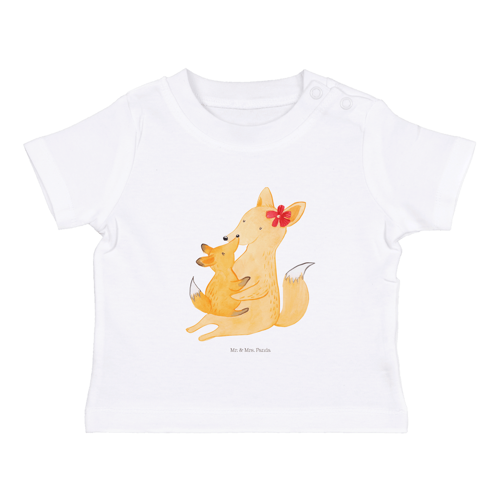 Organic Baby Shirt Fuchs Mama & Kind Baby T-Shirt, Jungen Baby T-Shirt, Mädchen Baby T-Shirt, Shirt, Familie, Vatertag, Muttertag, Bruder, Schwester, Mama, Papa, Oma, Opa, Mutter, Tochter, Lieblingstochter, Beste Tochter, Geschenk
