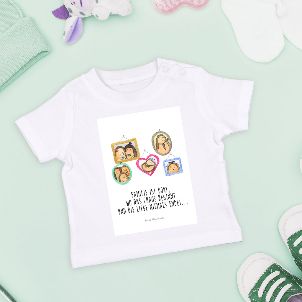 Organic Baby Shirt Igel Familie Baby T-Shirt, Jungen Baby T-Shirt, Mädchen Baby T-Shirt, Shirt, Familie, Vatertag, Muttertag, Bruder, Schwester, Mama, Papa, Oma, Opa, Liebe, Igel, Bilder, Zusammenhalt, Glück
