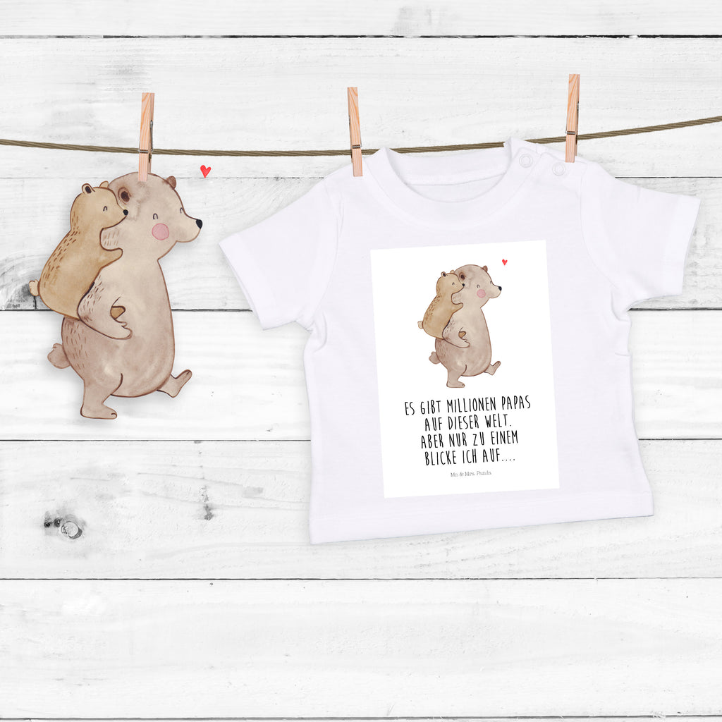 Organic Baby Shirt Papa Bär Baby T-Shirt, Jungen Baby T-Shirt, Mädchen Baby T-Shirt, Shirt, Familie, Vatertag, Muttertag, Bruder, Schwester, Mama, Papa, Oma, Opa, Geschenk, Vater, Papi, Vati, Onkel, Geburtstag