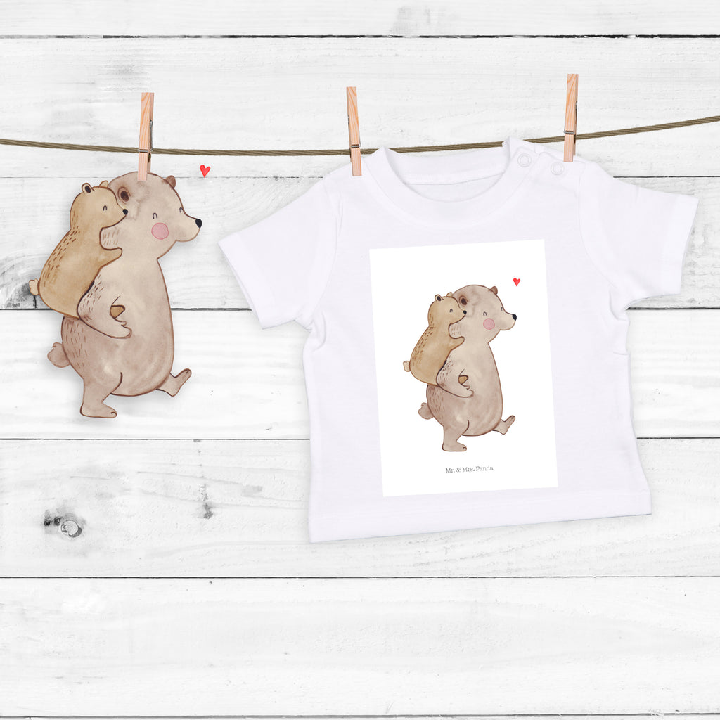 Organic Baby Shirt Papa Bär Baby T-Shirt, Jungen Baby T-Shirt, Mädchen Baby T-Shirt, Shirt, Familie, Vatertag, Muttertag, Bruder, Schwester, Mama, Papa, Oma, Opa, Geschenk, Vater, Papi, Vati, Onkel, Geburtstag