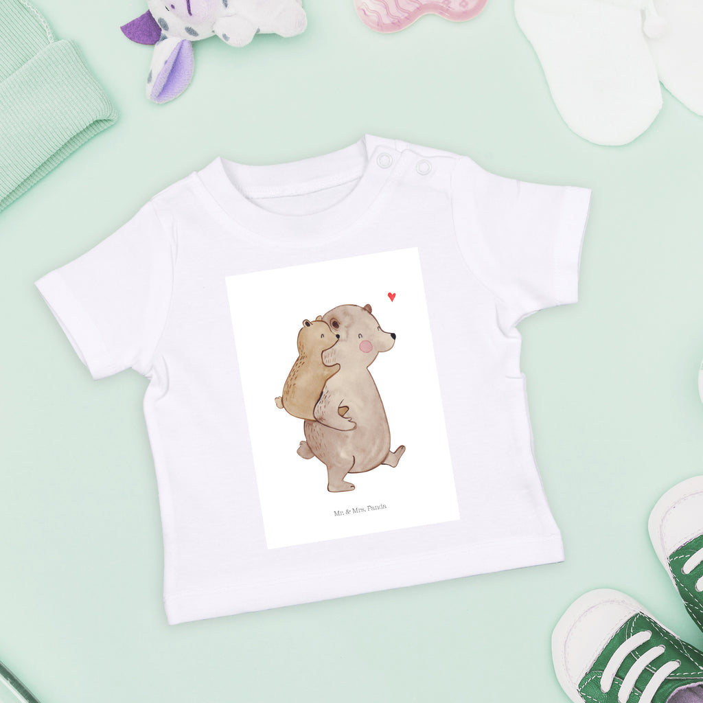 Organic Baby Shirt Papa Bär Baby T-Shirt, Jungen Baby T-Shirt, Mädchen Baby T-Shirt, Shirt, Familie, Vatertag, Muttertag, Bruder, Schwester, Mama, Papa, Oma, Opa, Geschenk, Vater, Papi, Vati, Onkel, Geburtstag
