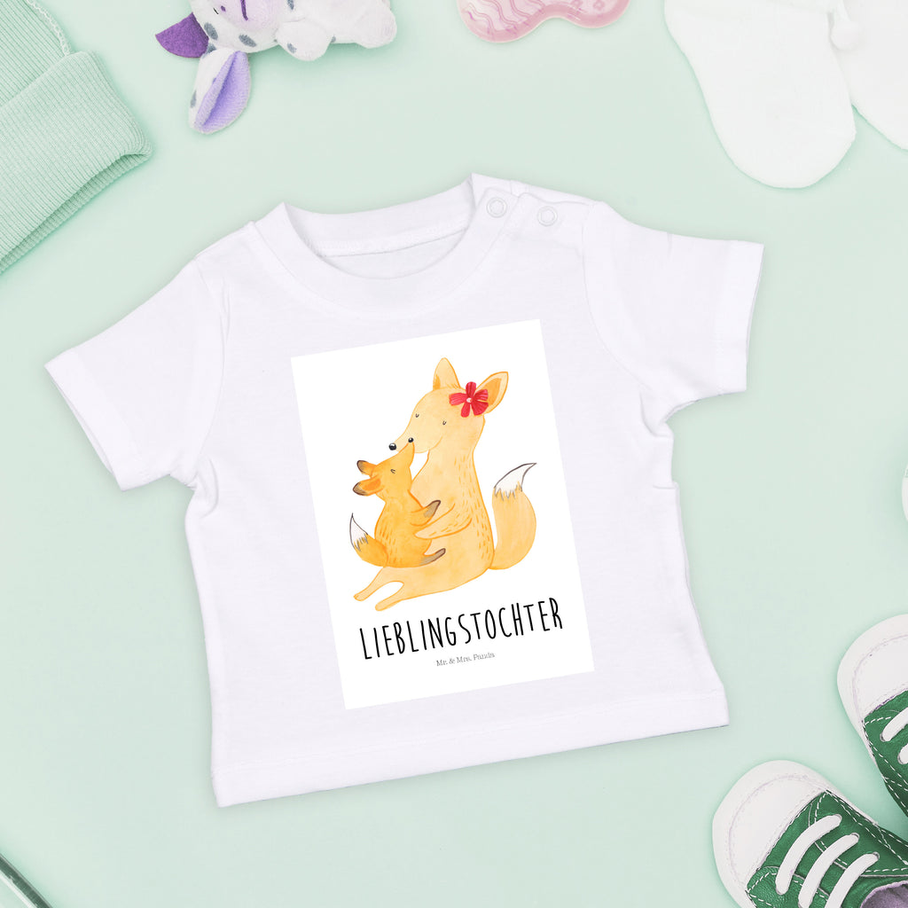 Organic Baby Shirt Fuchs Mama & Kind Baby T-Shirt, Jungen Baby T-Shirt, Mädchen Baby T-Shirt, Shirt, Familie, Vatertag, Muttertag, Bruder, Schwester, Mama, Papa, Oma, Opa, Mutter, Tochter, Lieblingstochter, Beste Tochter, Geschenk