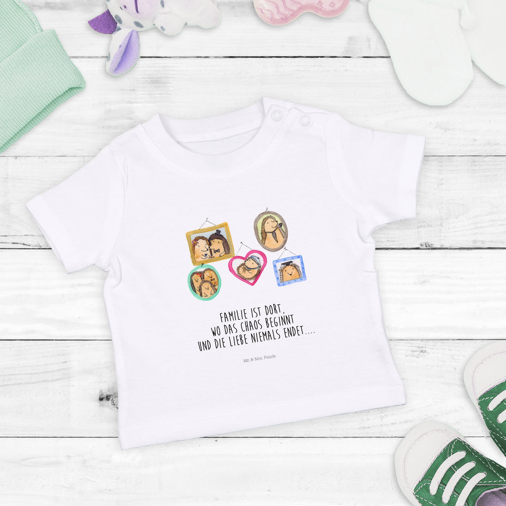 Organic Baby Shirt Igel Familie Baby T-Shirt, Jungen Baby T-Shirt, Mädchen Baby T-Shirt, Shirt, Familie, Vatertag, Muttertag, Bruder, Schwester, Mama, Papa, Oma, Opa, Liebe, Igel, Bilder, Zusammenhalt, Glück