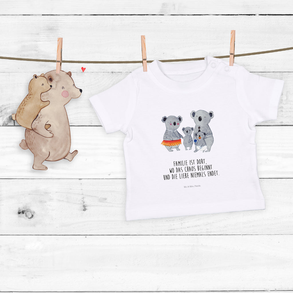 Organic Baby Shirt Koala Familie Baby T-Shirt, Jungen Baby T-Shirt, Mädchen Baby T-Shirt, Shirt, Familie, Vatertag, Muttertag, Bruder, Schwester, Mama, Papa, Oma, Opa, Koala, Koalas, Family, Kinder, Geschwister, Familienleben