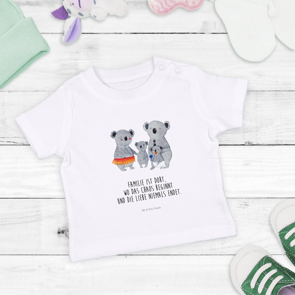 Organic Baby Shirt Koala Familie Baby T-Shirt, Jungen Baby T-Shirt, Mädchen Baby T-Shirt, Shirt, Familie, Vatertag, Muttertag, Bruder, Schwester, Mama, Papa, Oma, Opa, Koala, Koalas, Family, Kinder, Geschwister, Familienleben