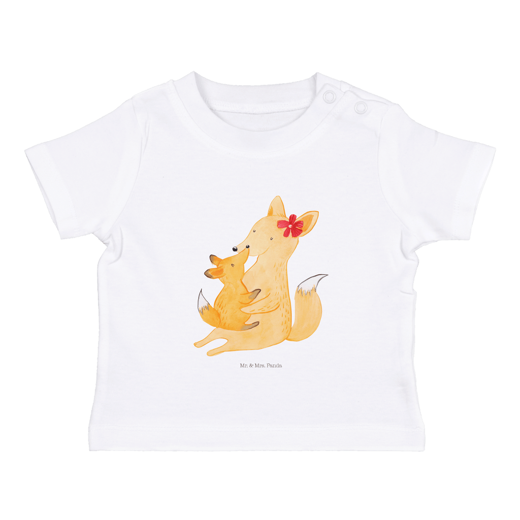Organic Baby Shirt Fuchs Mama & Kind Baby T-Shirt, Jungen Baby T-Shirt, Mädchen Baby T-Shirt, Shirt, Familie, Vatertag, Muttertag, Bruder, Schwester, Mama, Papa, Oma, Opa, Mutter, Tochter, Lieblingstochter, Beste Tochter, Geschenk
