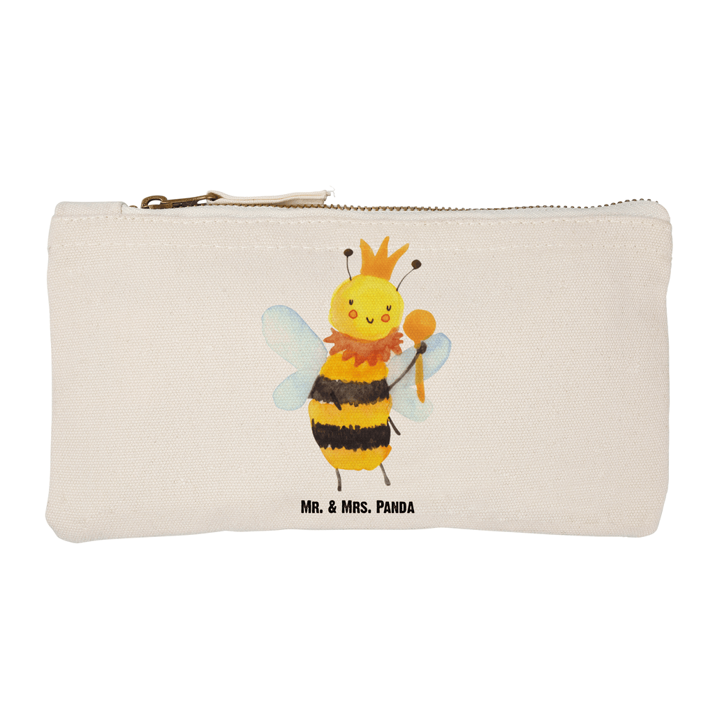 Schminktasche Biene König Schminktasche, Kosmetiktasche, Kosmetikbeutel, Stiftemäppchen, Etui, Federmappe, Makeup, XXL, Schminketui, Kosmetiketui, Schlamperetui, Biene, Wespe, Hummel
