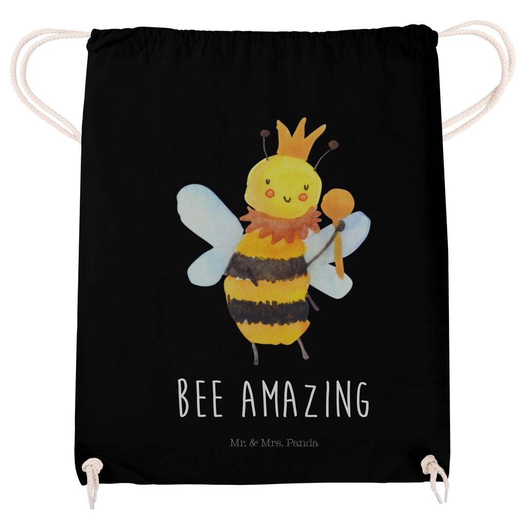 Sportbeutel Biene König Turnbeutel, Beutel, Sporttasche, Tasche, Stoffbeutel, Biene, Wespe, Hummel