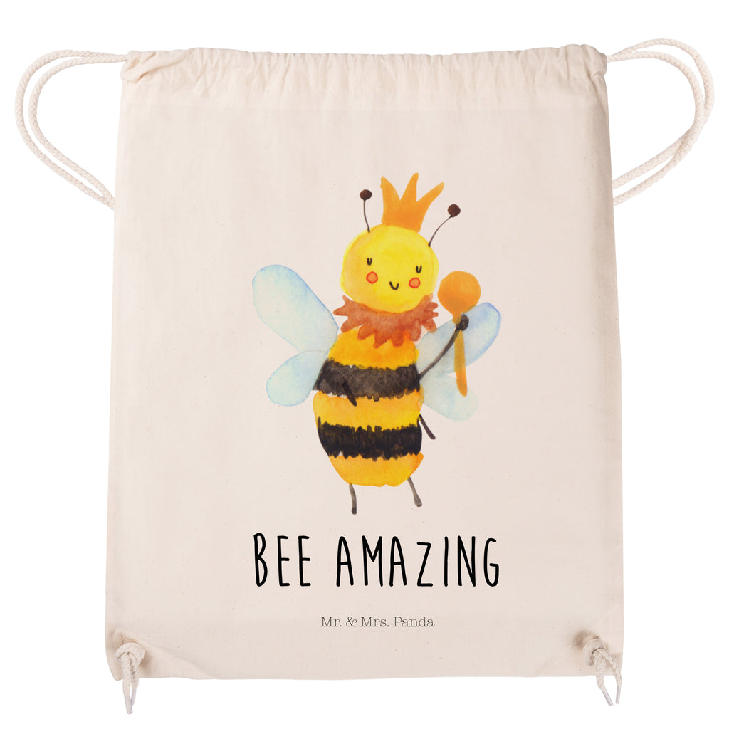 Sportbeutel Biene König Turnbeutel, Beutel, Sporttasche, Tasche, Stoffbeutel, Biene, Wespe, Hummel