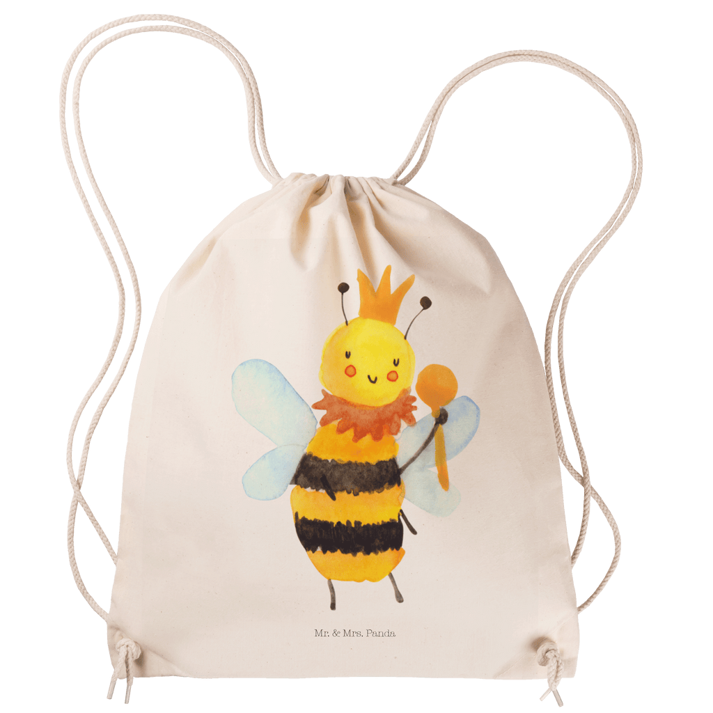Sportbeutel Biene König Turnbeutel, Beutel, Sporttasche, Tasche, Stoffbeutel, Biene, Wespe, Hummel