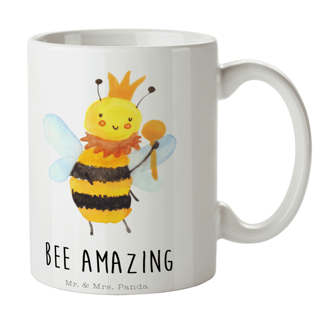 Tasse Biene König  Becher, Kaffeetasse, Kaffeebecher, Tee, Frühstück, Büro  Biene, Wespe, Hummel
