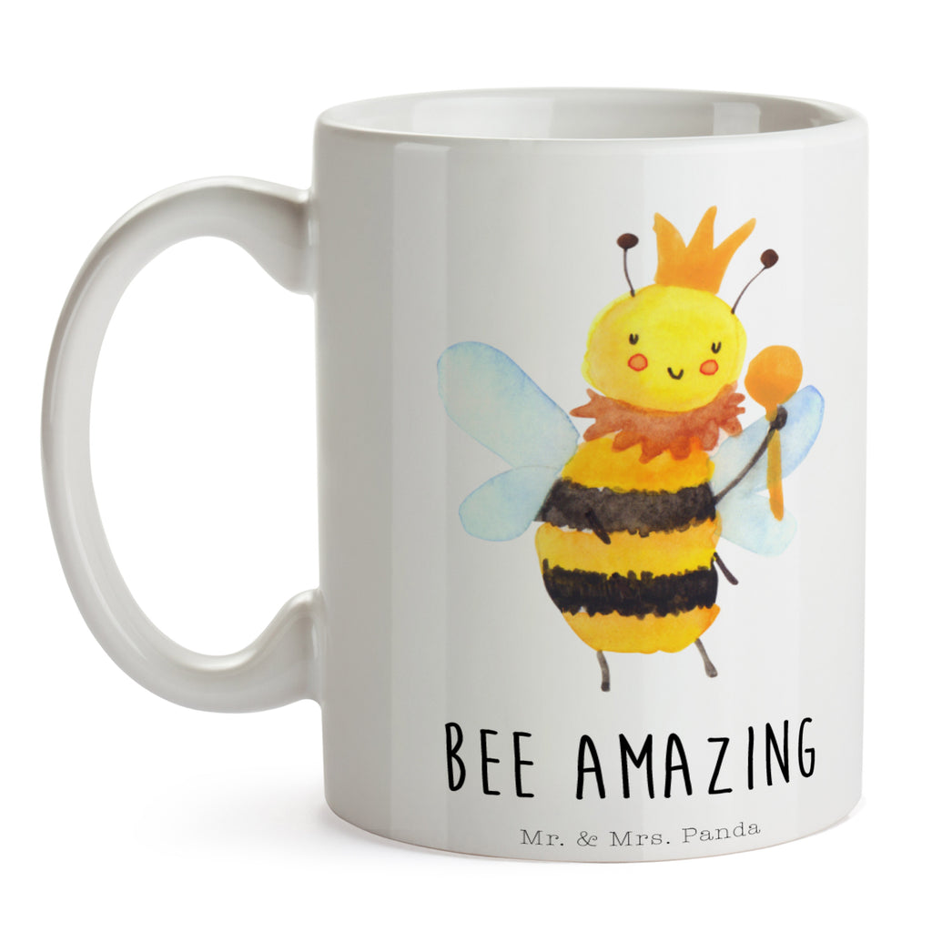Tasse Biene König  Becher, Kaffeetasse, Kaffeebecher, Tee, Frühstück, Büro  Biene, Wespe, Hummel
