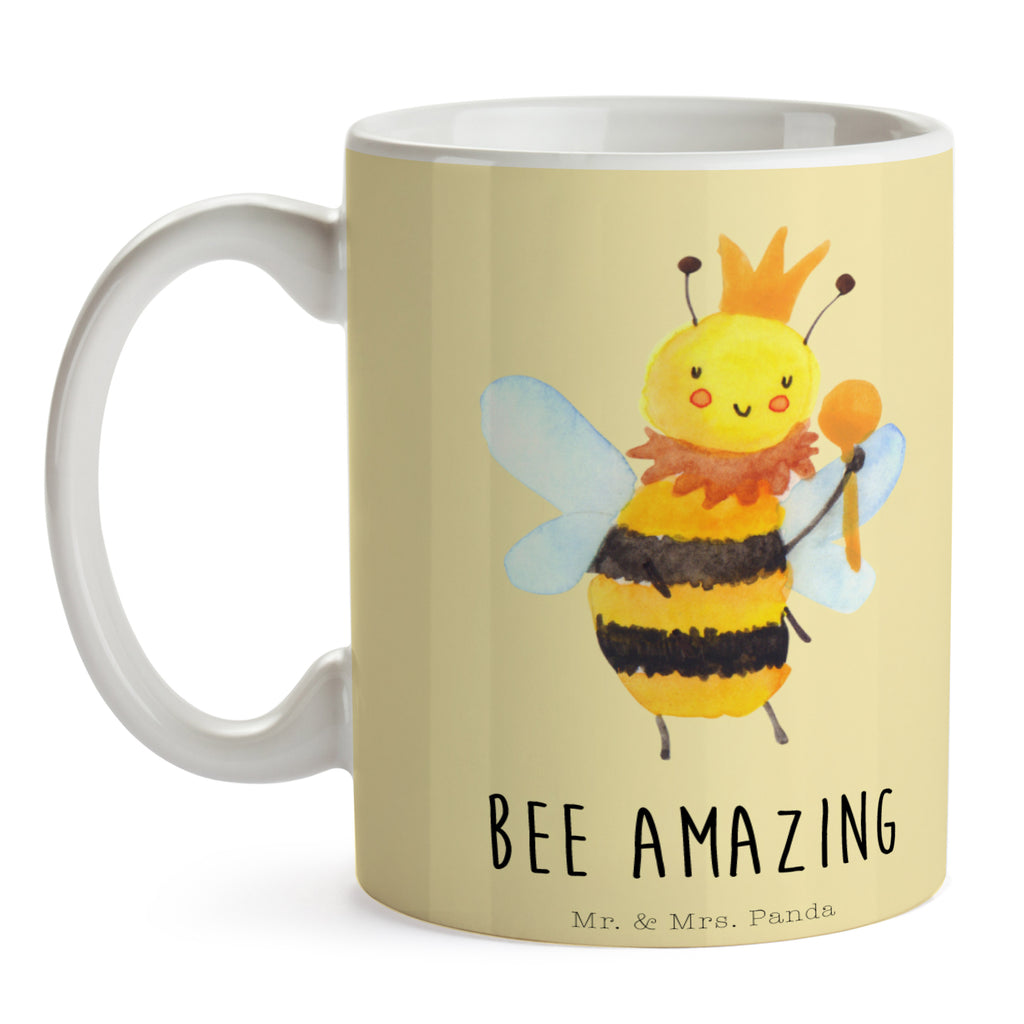 Tasse Biene König  Becher, Kaffeetasse, Kaffeebecher, Tee, Frühstück, Büro  Biene, Wespe, Hummel