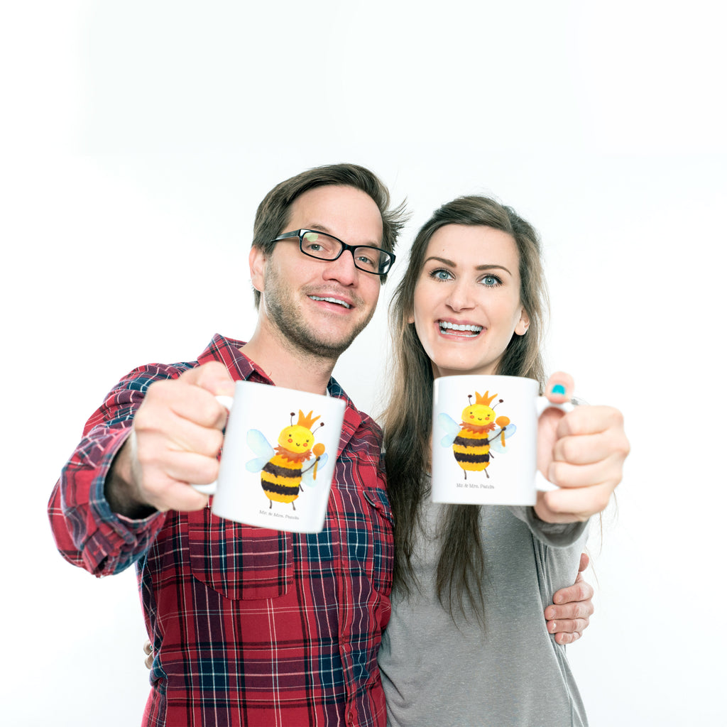 Tasse Biene König  Becher, Kaffeetasse, Kaffeebecher, Tee, Frühstück, Büro  Biene, Wespe, Hummel