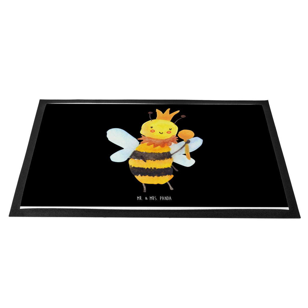 Fußmatte Biene König  Türvorleger, Schmutzmatte, Fußabtreter, Matte, Schmutzfänger, Fußabstreifer, Schmutzfangmatte, Türmatte, Motivfußmatte,  Haustürmatte, Vorleger  Biene, Wespe, Hummel