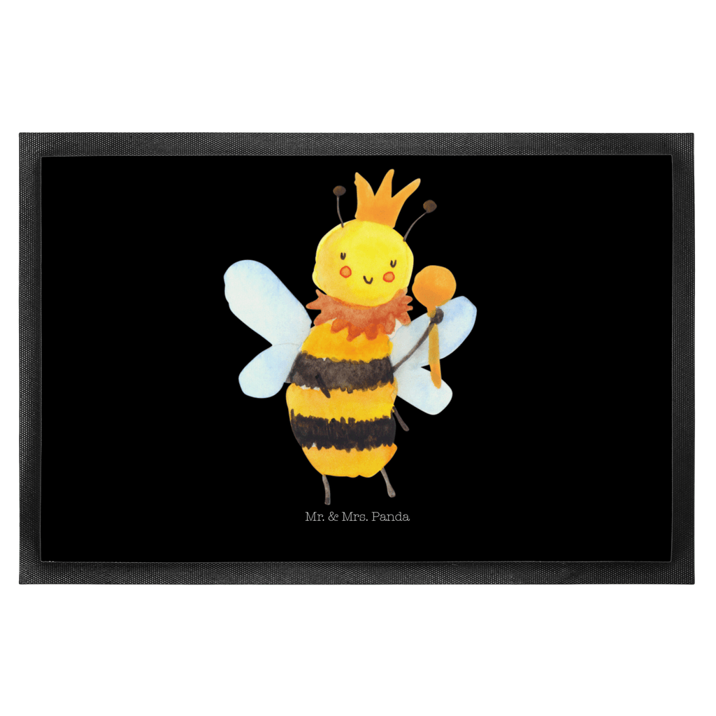 Fußmatte Biene König  Türvorleger, Schmutzmatte, Fußabtreter, Matte, Schmutzfänger, Fußabstreifer, Schmutzfangmatte, Türmatte, Motivfußmatte,  Haustürmatte, Vorleger  Biene, Wespe, Hummel