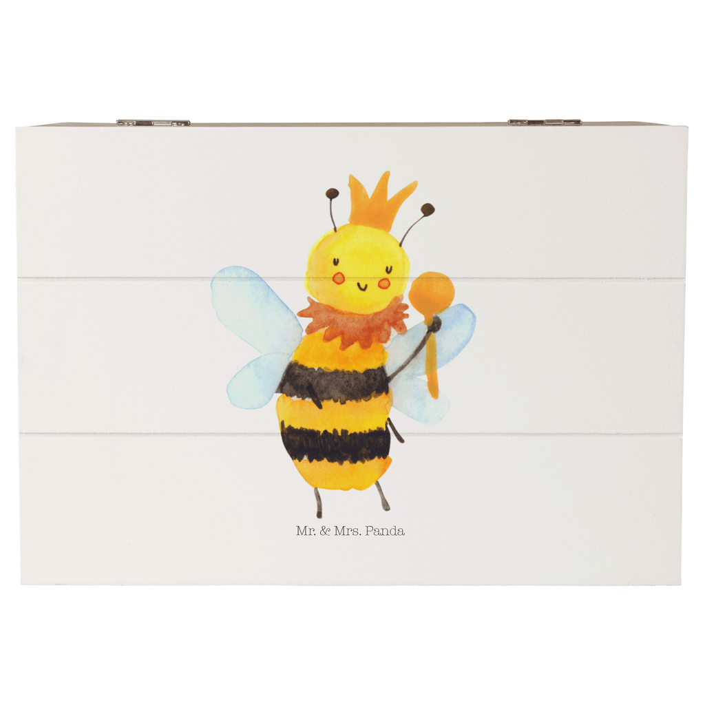 Holzkiste Biene König Holzkiste, Kiste, Schatzkiste, Truhe, Schatulle, XXL, Erinnerungsbox, Erinnerungskiste, Dekokiste, Aufbewahrungsbox, Biene, Wespe, Hummel
