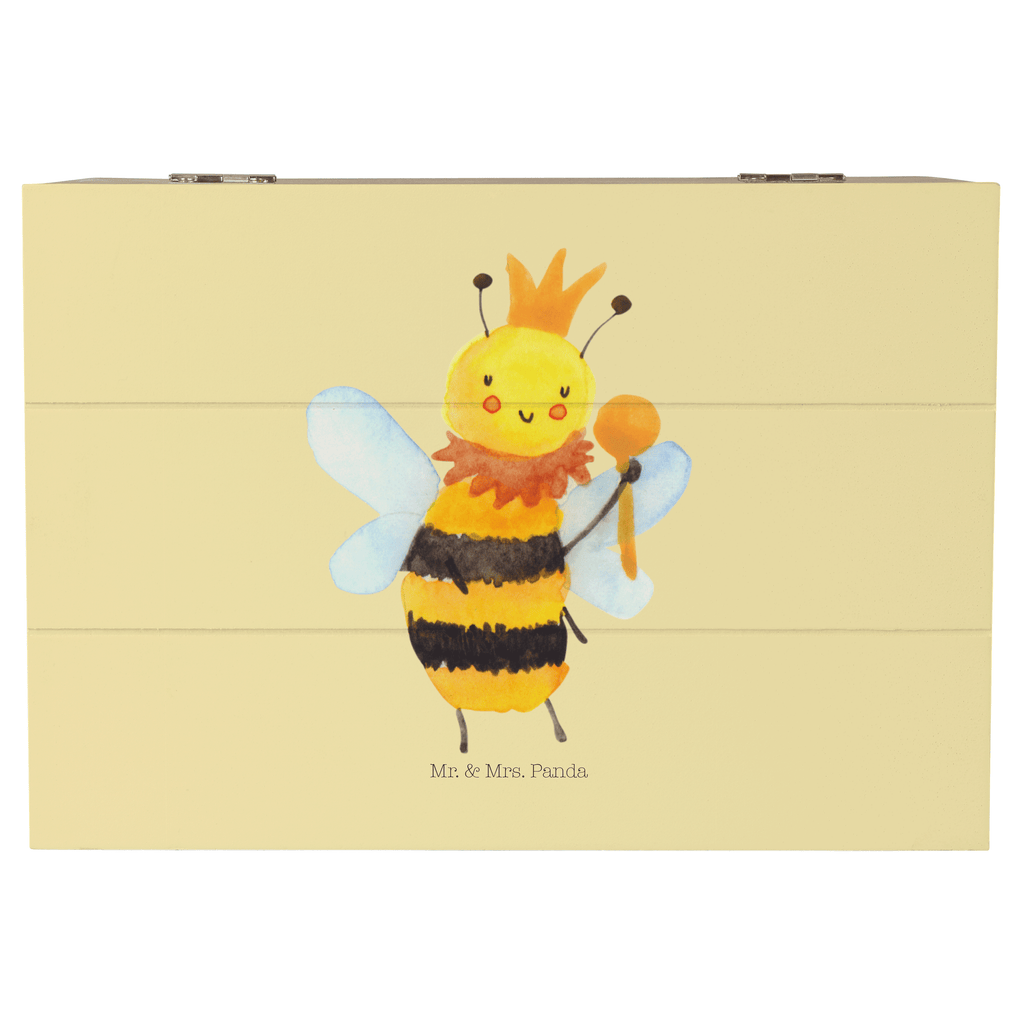 Holzkiste Biene König Holzkiste, Kiste, Schatzkiste, Truhe, Schatulle, XXL, Erinnerungsbox, Erinnerungskiste, Dekokiste, Aufbewahrungsbox, Biene, Wespe, Hummel