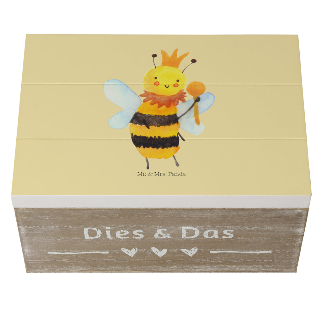 Holzkiste Biene König Holzkiste, Kiste, Schatzkiste, Truhe, Schatulle, XXL, Erinnerungsbox, Erinnerungskiste, Dekokiste, Aufbewahrungsbox, Biene, Wespe, Hummel
