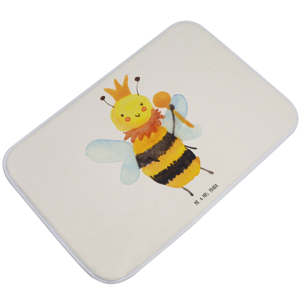 Badvorleger Biene König Badematte, Badteppich, Duschvorleger, Badezimmerteppich, Badezimmermatte, Badvorleger, Duschmatte, Duschteppich, Biene, Wespe, Hummel