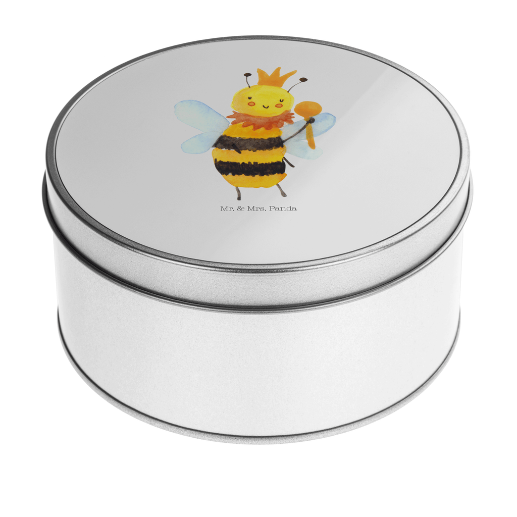 Blechdose rund Biene König Metalldose, Keksdose, Dose, Vorratsdose, Geschenkbox, Biene, Wespe, Hummel