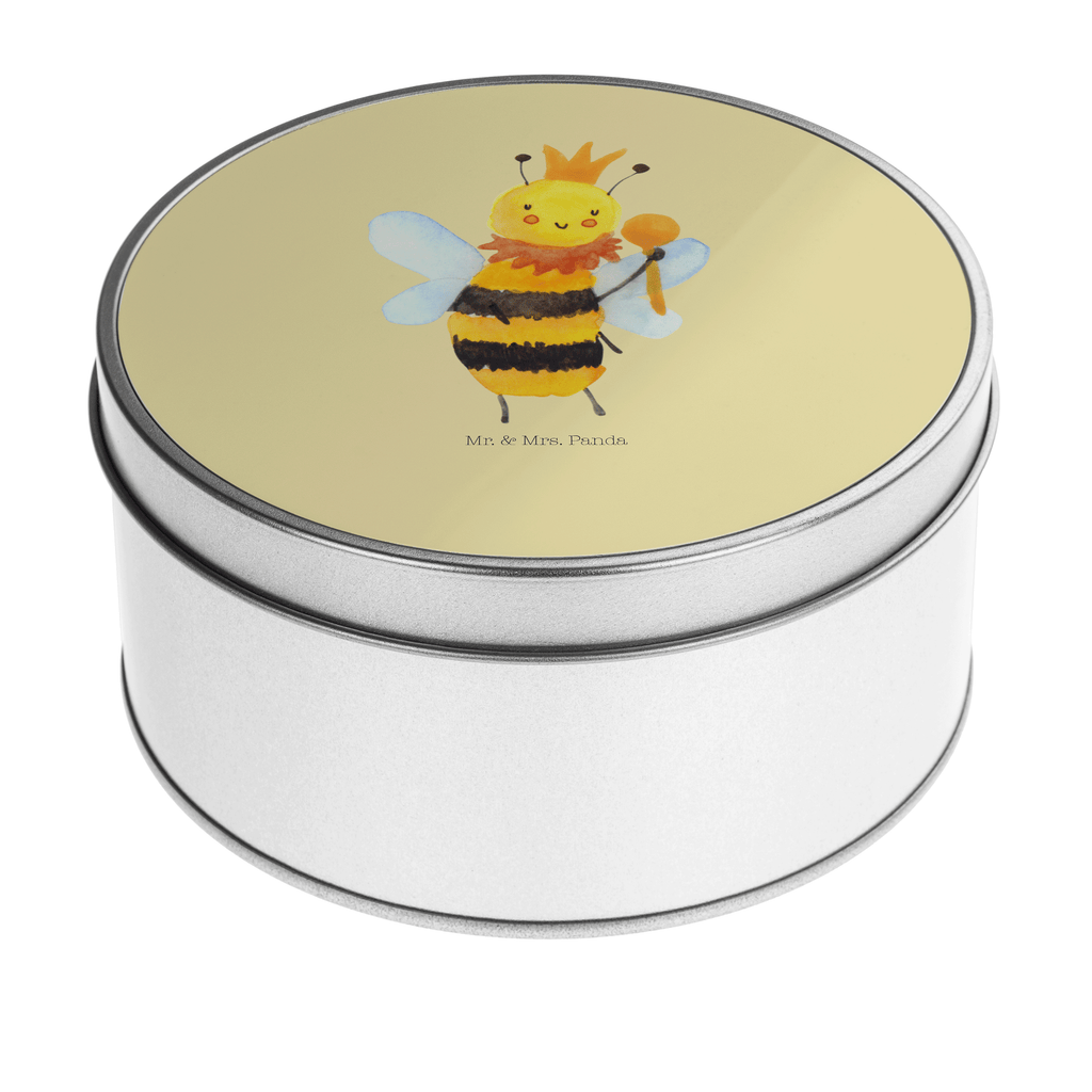 Blechdose rund Biene König Metalldose, Keksdose, Dose, Vorratsdose, Geschenkbox, Biene, Wespe, Hummel
